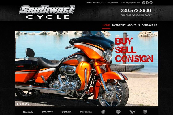 southwestcycle.net site used Southwest