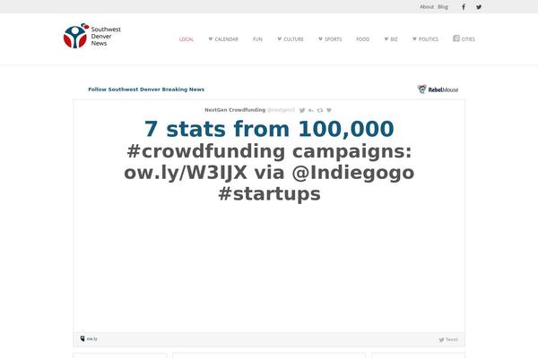 The Ken theme site design template sample