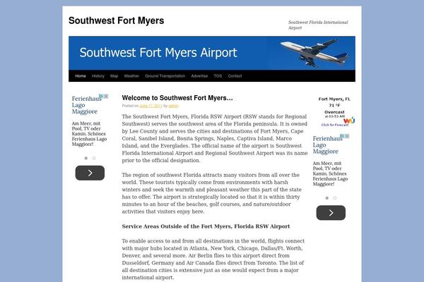 Thirty Ten theme site design template sample