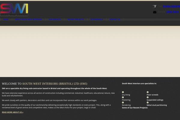 Total theme site design template sample