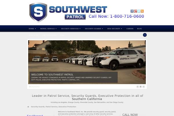 Alyeska theme site design template sample