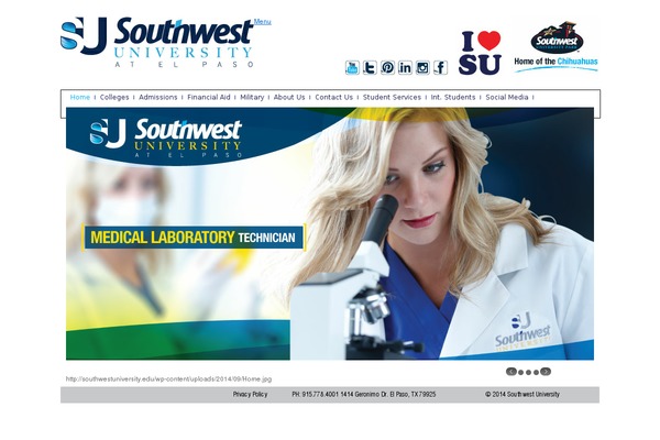 Site using Easy Social plugin
