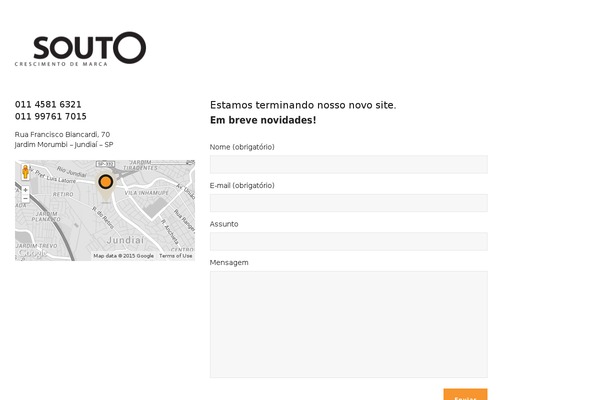 souto.com.br site used Vangard