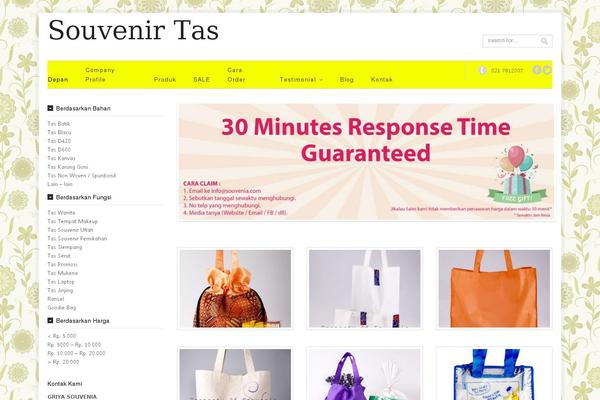 Cheope theme site design template sample