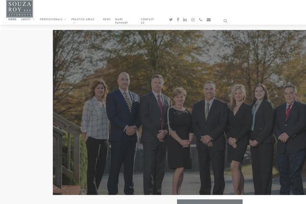 Site using Salient-core plugin