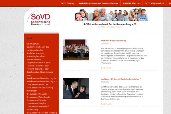 Focus theme site design template sample