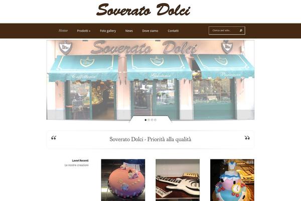 Evolution theme site design template sample