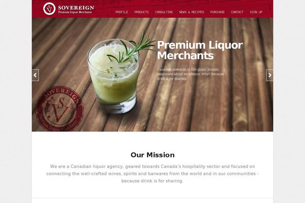 Flatpack theme site design template sample