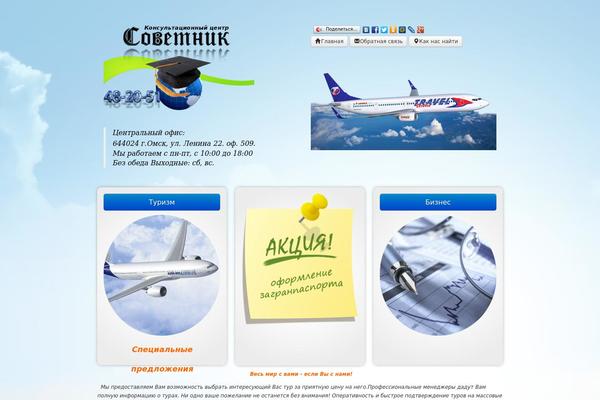 sovetnik theme websites examples