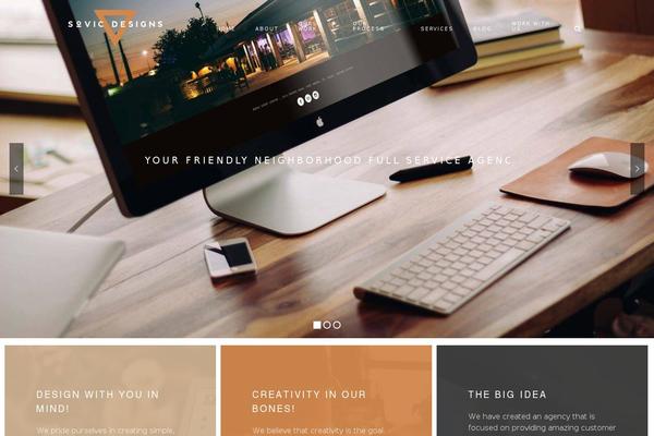 Arena theme site design template sample