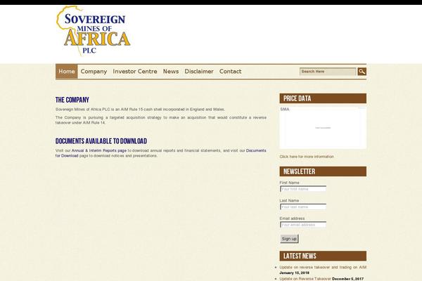 Site using Stock-quote-sidebar plugin