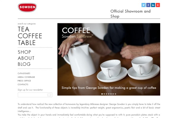 Exclusy theme site design template sample