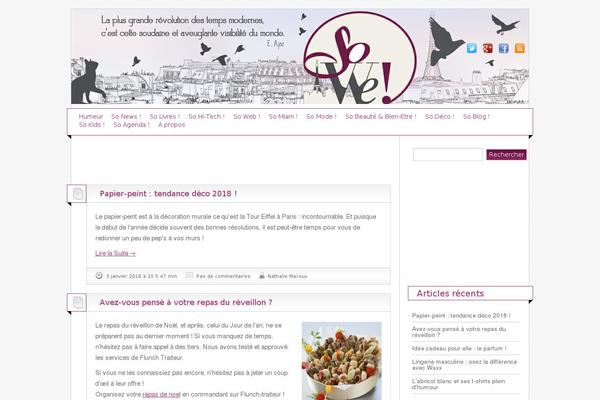 BlogoLife theme site design template sample