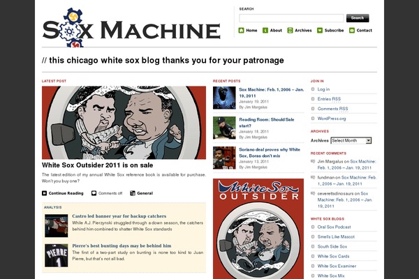 The Morning After theme site design template sample