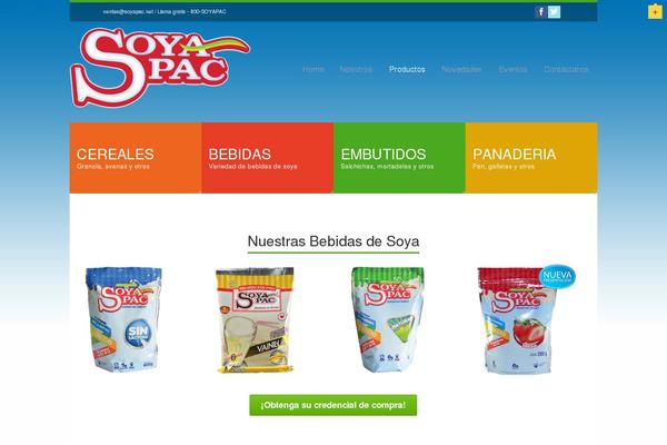 soyapac.net site used Green-farm