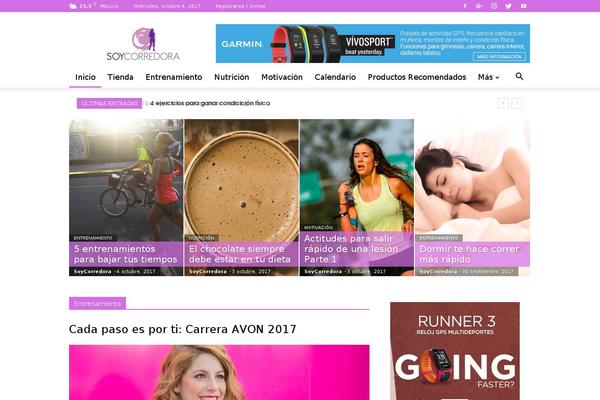 Site using Sassy Social Share plugin