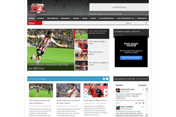 Site using Jnews-video plugin