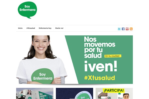 soyenfermera.es site used SuperSkeleton