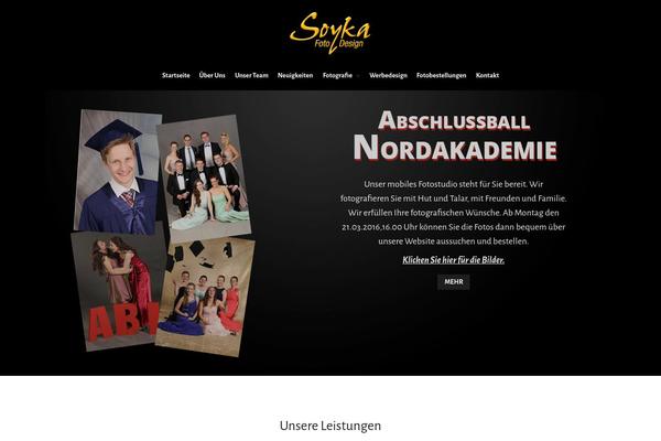 Layers theme site design template sample