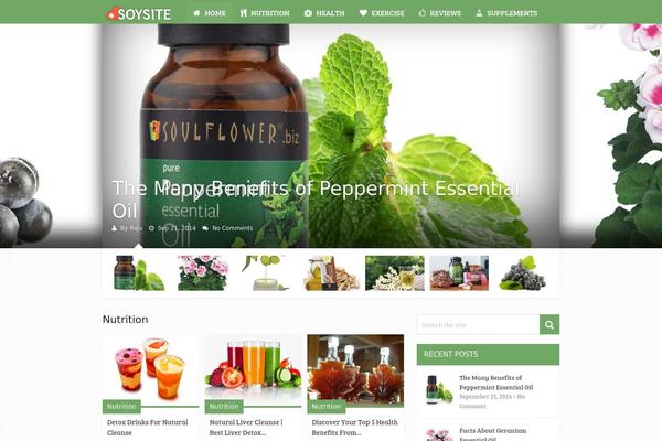 MagXP theme theme site design template sample