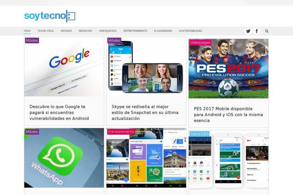 soytecno.com site used Newsstand