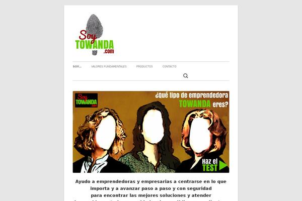 Tiny Framework theme site design template sample