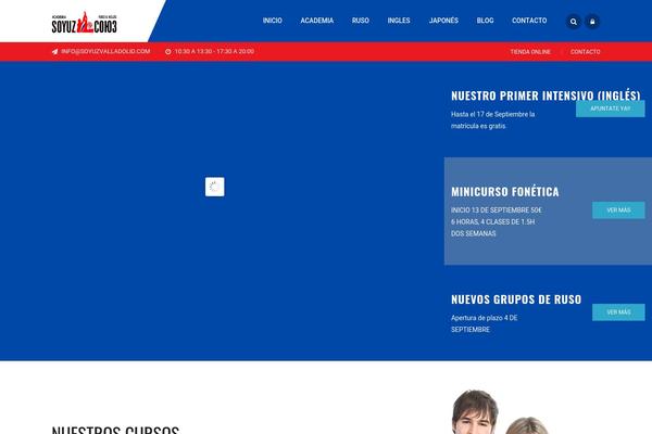 Site using Academia-framework plugin