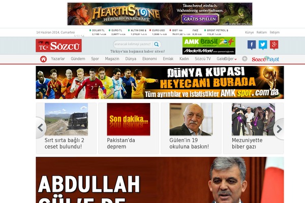 Sozcu_V3 theme websites examples