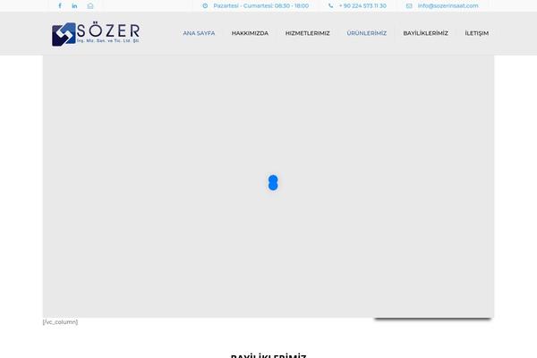 Constructo theme site design template sample