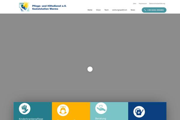 KALLYAS Child theme site design template sample