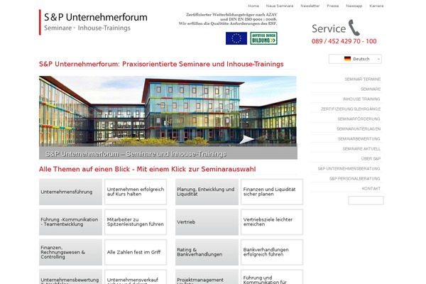 sp-unternehmerforum.de site used Sp_theme