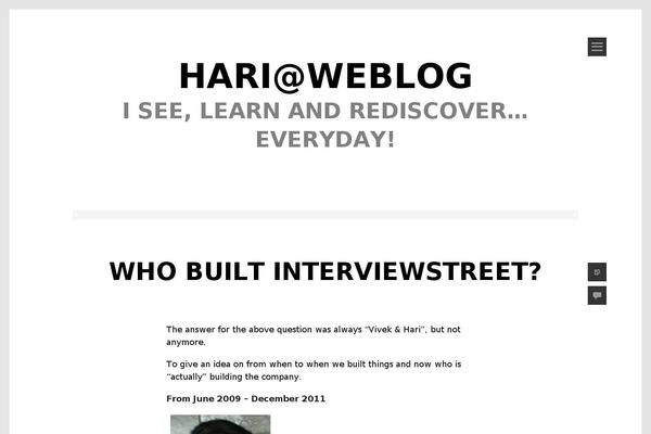 sp2hari.com site used Tonal