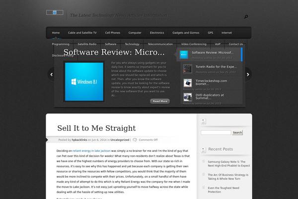 Polished theme site design template sample