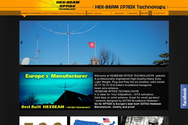 Site using Facebook Likebox Slider by ARScode plugin
