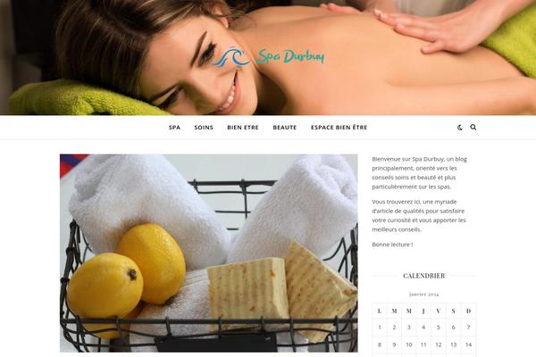 Ashe theme site design template sample