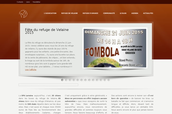 Karma theme site design template sample