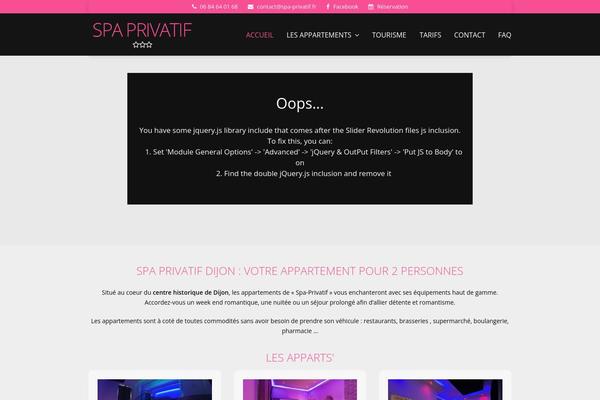 Site using WP Simple Booking Calendar plugin