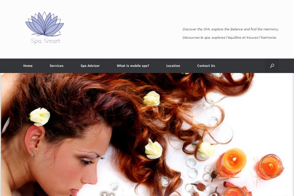 Vantage theme site design template sample