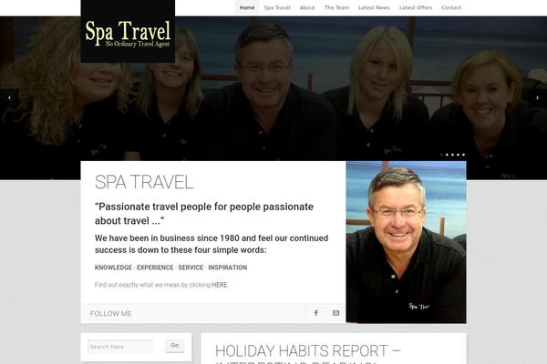 Adventure theme site design template sample