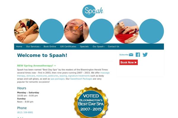 Simple Life theme site design template sample