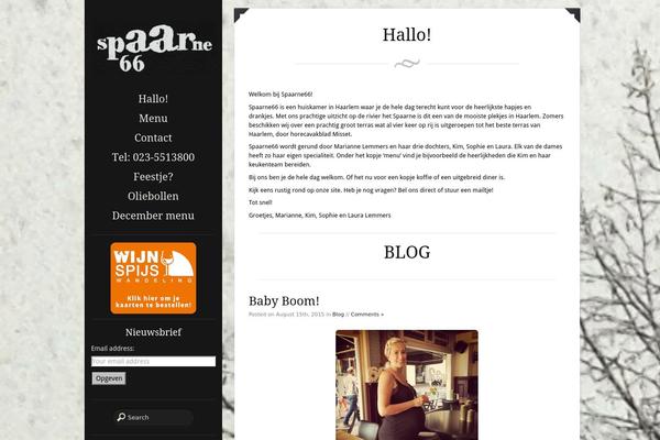 Eatery theme site design template sample