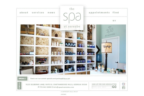 Sas theme site design template sample