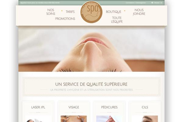 Retro theme site design template sample