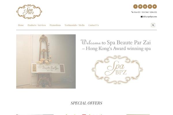Site using WP Slick Slider and Image Carousel plugin