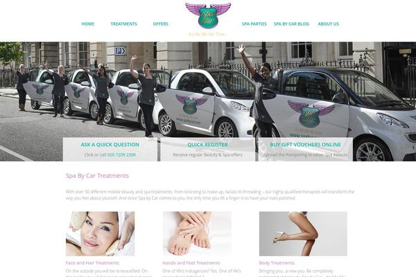 Default theme site design template sample