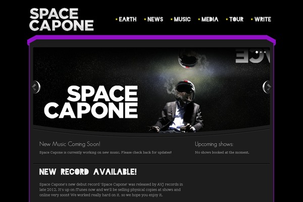 Site using GigPress plugin