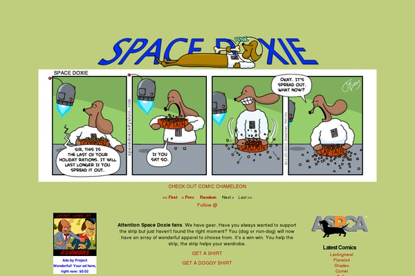 Site using Comic Easel plugin