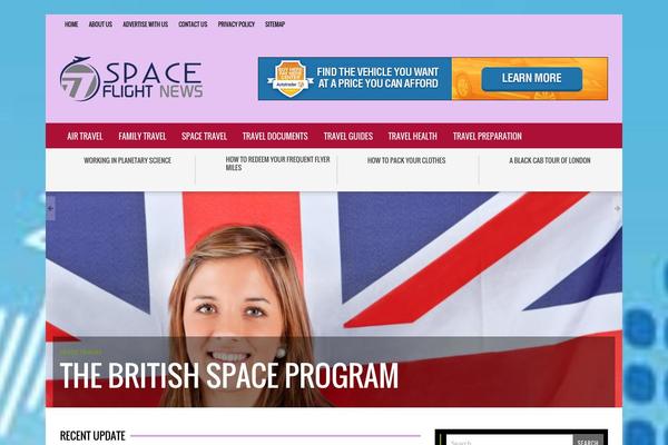 BLACKMAG theme site design template sample
