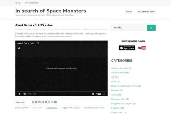 Site using Stream Video Player plugin