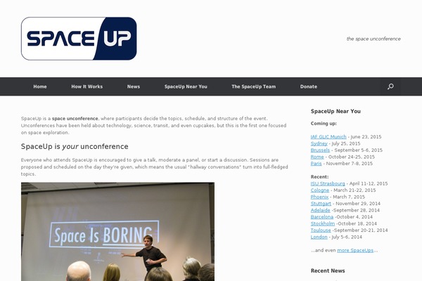 Vantage theme site design template sample